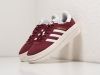 Кроссовки Adidas Gazelle Bold красные женские 17251-01