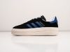 Кроссовки Adidas Gazelle Bold черные женские 17253-01