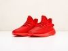 Кроссовки Adidas Yeezy 350 Boost v2 красные женские 7104-01