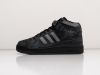 Зимние Кроссовки Adidas Forum 84 High черные мужские 15214-01