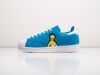 Кроссовки The Simpsons x Adidas Superstar синие женские 17844-01