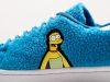 Кроссовки The Simpsons x Adidas Superstar синие женские 17844-01