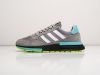 Кроссовки Adidas ZX 500 RM серые мужские 14698-01