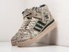 Кроссовки Jeremy Scott x Adidas Forum Wings 1.0 бежевые мужские 16778-01