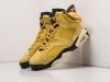 Кроссовки Nike x Travis Scott Air Jordan 6 желтые мужские 4341-01