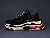 Кроссовки Balenciaga Triple S черные женские 2322-01