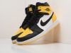 Кроссовки Nike Air Jordan 1 желтые мужские 9532-01