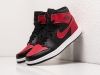 Кроссовки Nike Air Jordan 1 красные мужские 6013-01