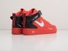 Кроссовки Nike Air Force 1 07 Mid LV8 красные мужские 6074-01