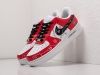 Кроссовки Nike Air Force 1 Low красные мужские 9234-01