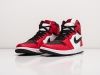 Кроссовки Nike Air Jordan 1 Mid красные женские 8315-01