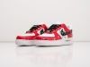 Кроссовки Nike Air Force 1 Low красные женские 9235-01