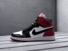 Кроссовки Nike Air Jordan 1 Mid черные мужские 6025-01