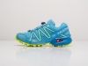 Кроссовки Salomon SPEEDCROSS 3 CS голубые женские 9546-01