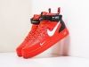 Кроссовки Nike Air Force 1 07 Mid LV8 красные женские 3377-01