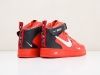 Кроссовки Nike Air Force 1 07 Mid LV8 красные женские 3377-01