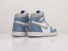 Кроссовки Nike Air Jordan 1 голубые женские 8827-01