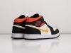 Кроссовки Nike Air Jordan 1 Mid черные мужские 10097-01