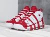 Кроссовки Nike Air More Uptempo x Supreme красные мужские 647-01