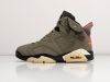 Кроссовки Nike x Travis Scott Air Jordan 6 зеленые мужские 4168-01