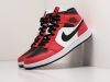 Кроссовки Nike Air Jordan 1 Mid красные мужские 8028-01