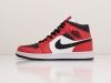 Кроссовки Nike Air Jordan 1 Mid красные мужские 8028-01