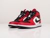 Кроссовки Nike Air Jordan 1 Mid красные мужские 8028-01