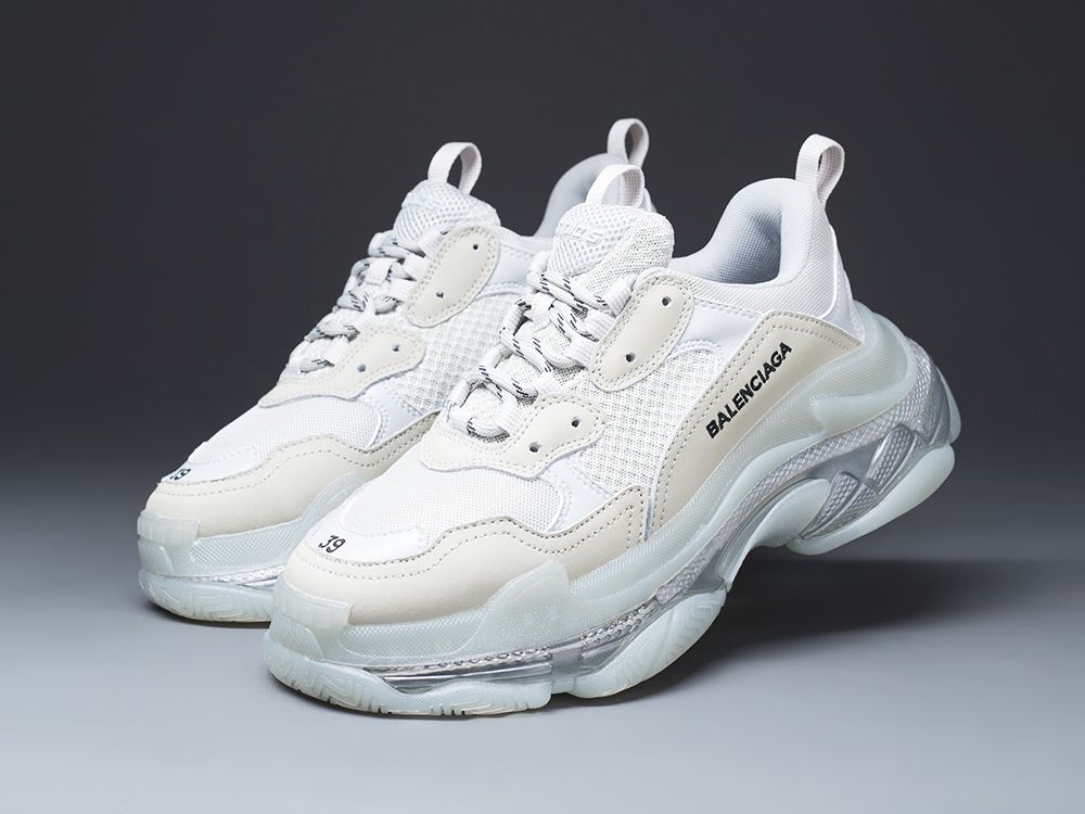 Кроссовки Balenciaga Triple s белые