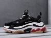 Кроссовки Balenciaga Triple S черные женские 2322-01