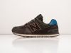 Кроссовки New Balance 574 коричневые мужские 17741-01