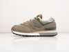 Кроссовки Stone Island x New Balance 574 зеленые мужские 18061-01