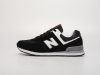 Кроссовки New Balance 574 черные мужские 19141-01