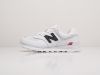 Кроссовки New Balance 574 белые женские 7393-01