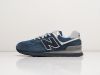 Кроссовки New Balance 574 синие мужские 16674-01