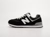 Кроссовки New Balance 574 черные мужские 19157-01