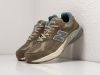 Кроссовки Bodega x New Balance 990v3 коричневые мужские 16368-01