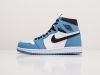 Кроссовки Nike Air Jordan 1 Mid голубые мужские 9320-01
