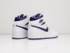 Кроссовки Nike Air Jordan 1 белые женские 10230-01