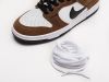 Кроссовки Nike SB Dunk Low коричневые мужские 11330-01