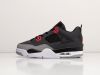 Кроссовки Nike Air Jordan 4 Retro серые женские 14100-01