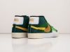 Кроссовки Nike SB Zoom Blazer Mid зеленые женские 14210-01