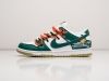 Кроссовки Nike SB Dunk Low x OFF-White зеленые мужские 16060-01