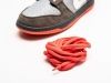 Зимние Кроссовки Nike SB Dunk Low серые мужские 15480-01
