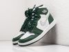 Кроссовки Nike Air Jordan 1 Mid зеленые мужские 16360-01