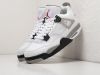 Кроссовки Nike Air Jordan 4 Retro белые мужские 16630-01