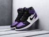 Кроссовки Nike Air Jordan 1 Mid фиолетовые женские 9421-01