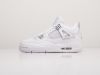 Кроссовки Nike Air Jordan 4 Retro белые мужские 9281-01