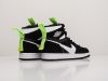 Кроссовки Shoe Surgeon x Air Jordan 1 черные женские 8121-01