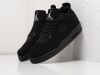 Кроссовки Nike Air Jordan 4 Retro черные женские 9351-01