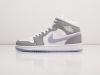 Кроссовки Nike Air Jordan 1 Mid серые мужские 10791-01